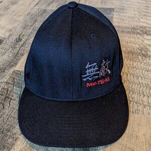 Mu Te Ki Racing Gear Hat Black Flexfit Baseball Cap